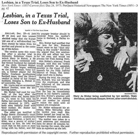 Texas LEsbian Loses Custody Mary Jo.jpg
