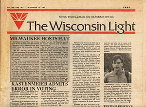 First issue of Wisconsin Light
