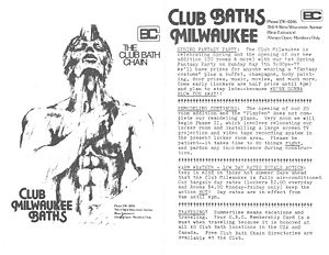 Club Bath newsletter
