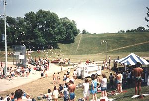 Photo of Milw. Classic softball games, summer 1988